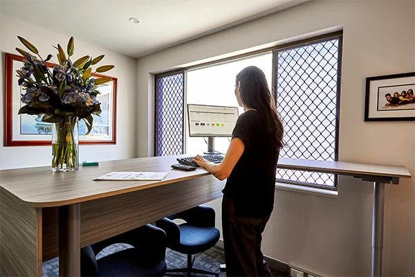 Stand Up Desks - Wellness Program Wardle Partners Accountants and Advisors