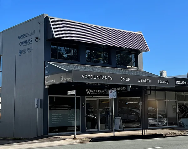 Wardle Partners Accountants and Advisors building in Caloundra Sunshine Coast Australia