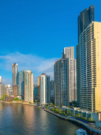 Brisbane city landscape